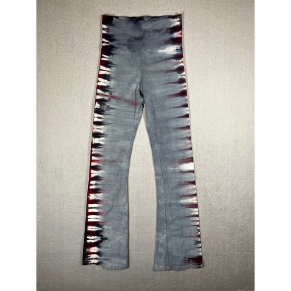 American Apparel Pants - American Apparel Tie Dye Flare Leggings‎ Grey High Waist Yoga Pants XS